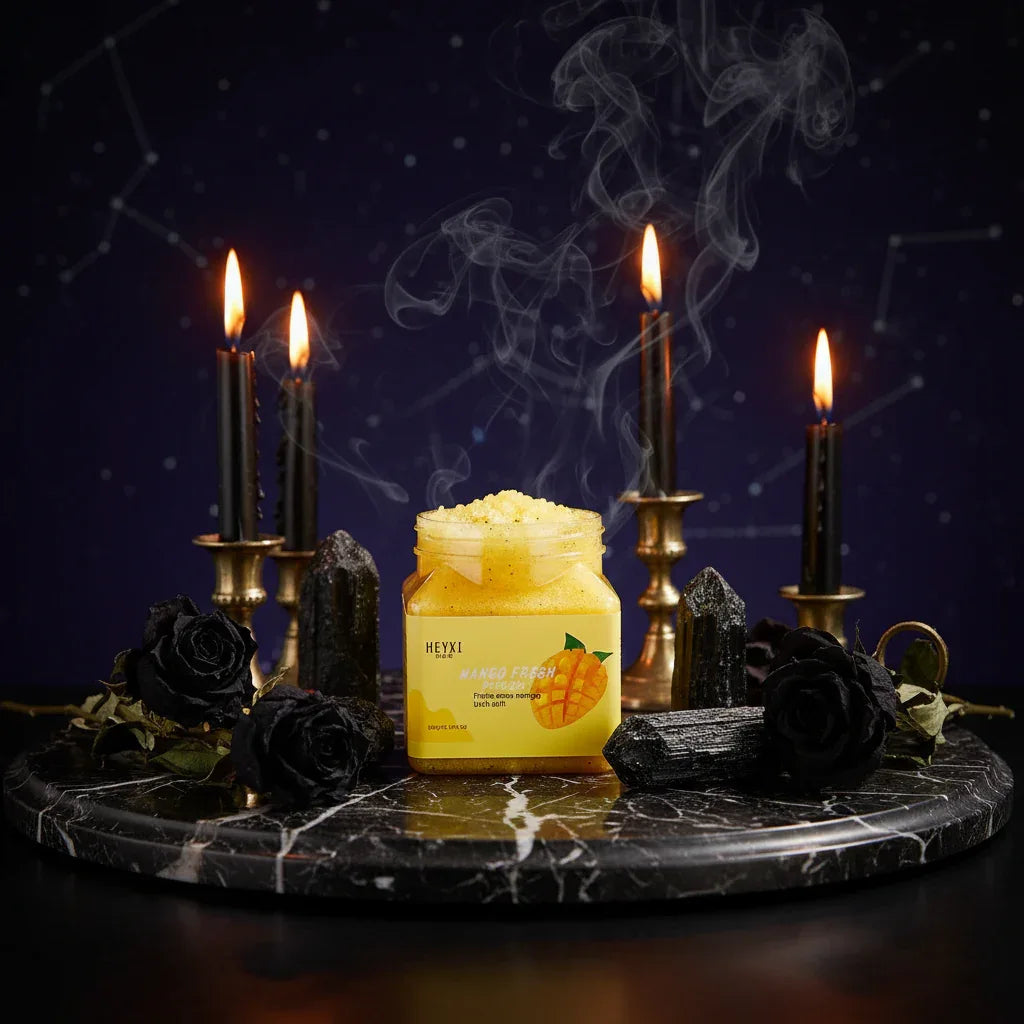 Magic Body Scrub - Sorceress Sanctuary Pink-Yellow-Green-Blue
