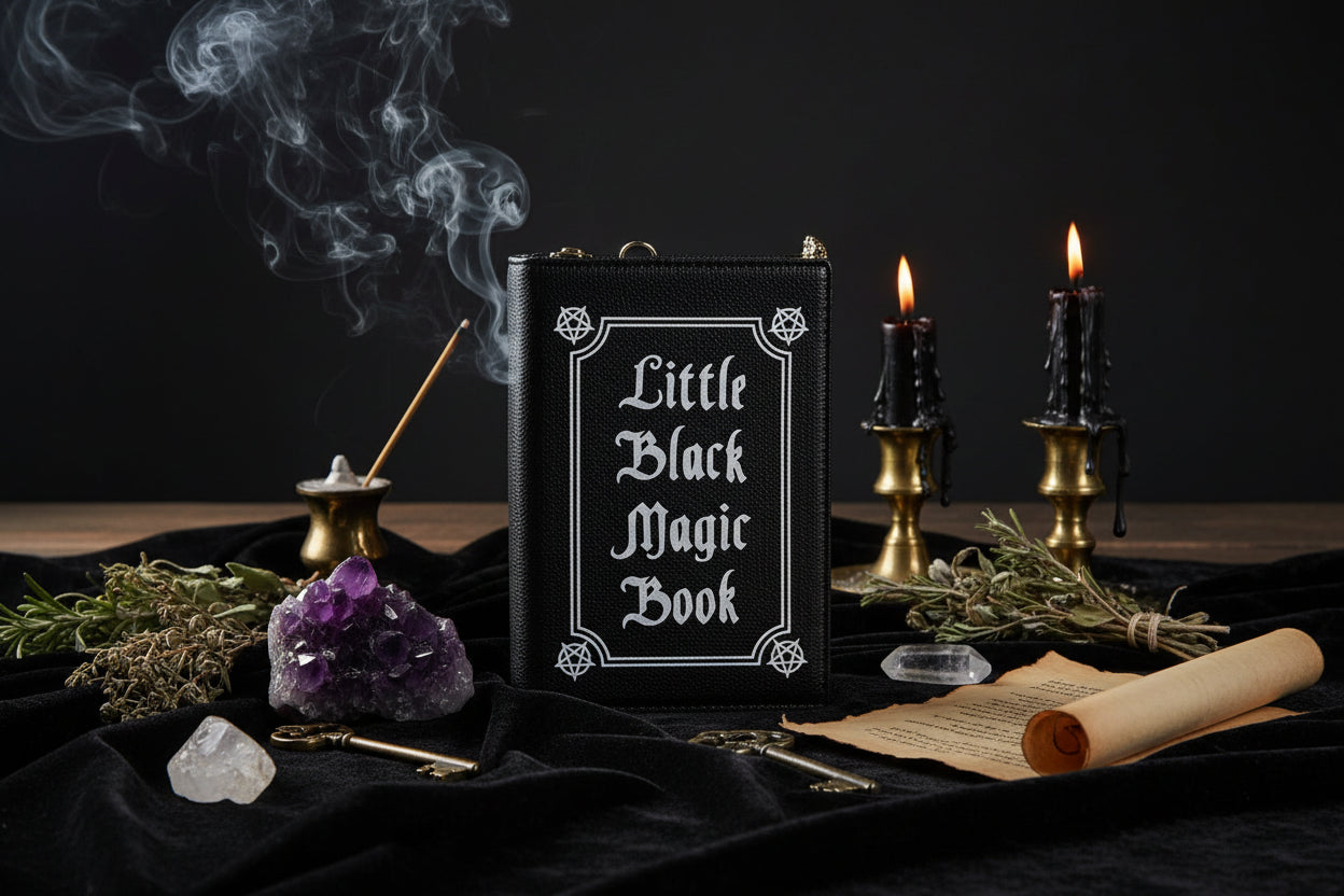 Magic Book Bag - Sorceress Sanctuary Chain / White-Chain / Black-Belt / Black-Belt / White