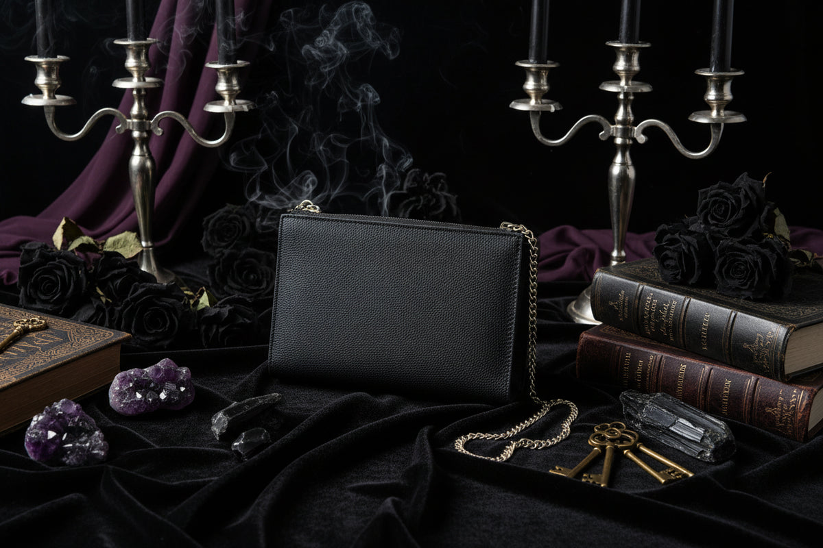 Magic Book Bag - Sorceress Sanctuary Chain / White-Chain / Black-Belt / Black-Belt / White