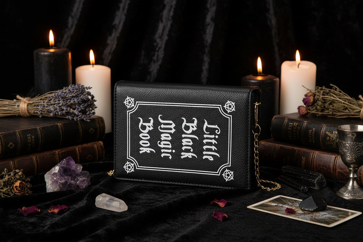 Magic Book Bag - Sorceress Sanctuary Chain / White-Chain / Black-Belt / Black-Belt / White