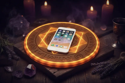 Magic Circle Charger - Sorceress Sanctuary (Brown 10W)-(Pink 10W)