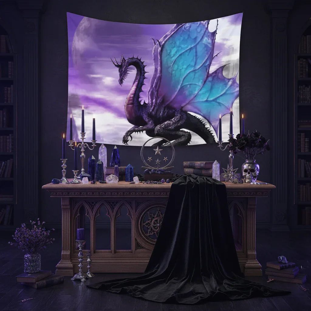 Magic Dragon Tapestry - Sorceress Sanctuary 150x100cm-150x130cm-150x230cm