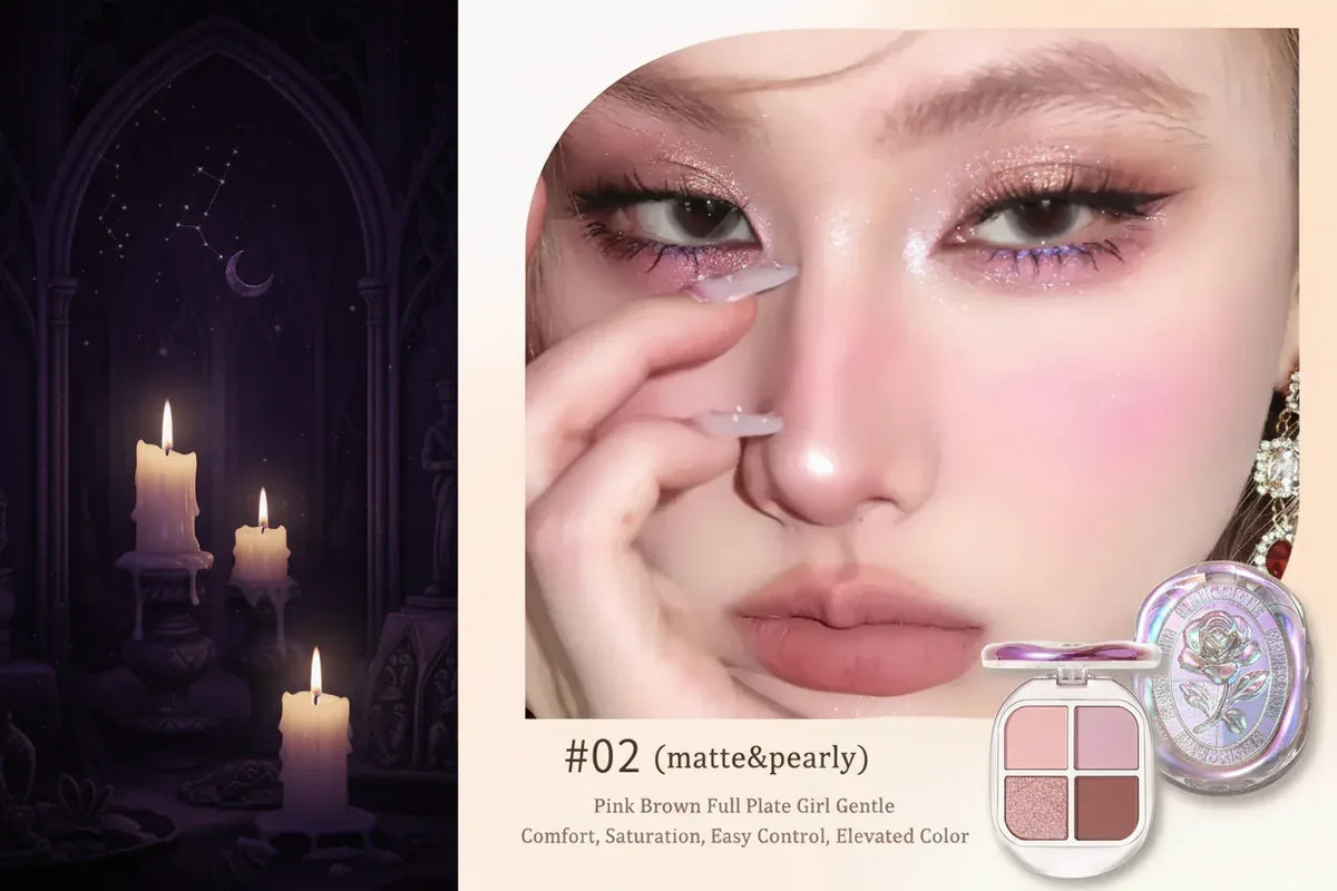 Magic Fire Eyeshadow - Sorceress Sanctuary Brown-Pink-Grey