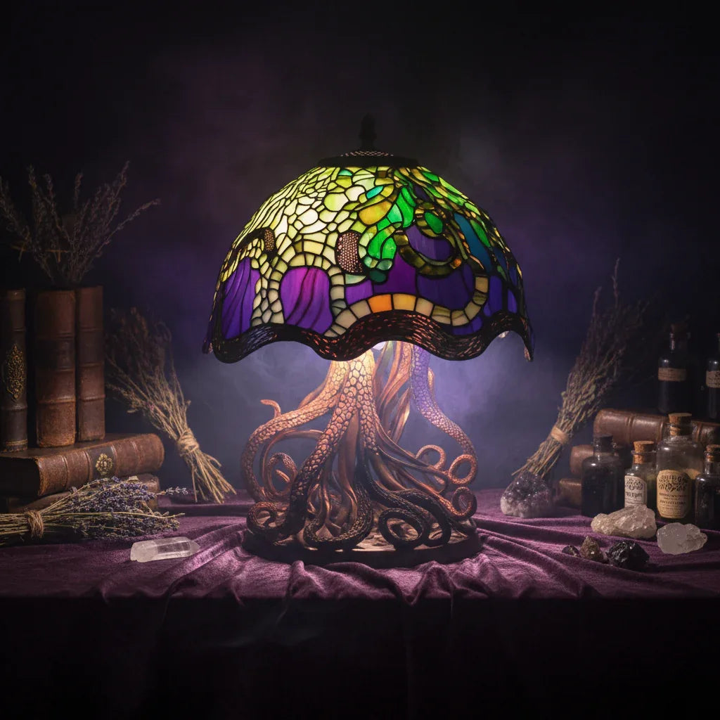 Magic Mushroom Lamp - Sorceress Sanctuary Style A / Small Size 15cm USB Plug-Style B / Large Size 30cm USB Plug-Style B / Small Size 15cm USB Plug-Style C / Large Size 30cm USB Plug-Style C / Small Size 15cm USB Plug