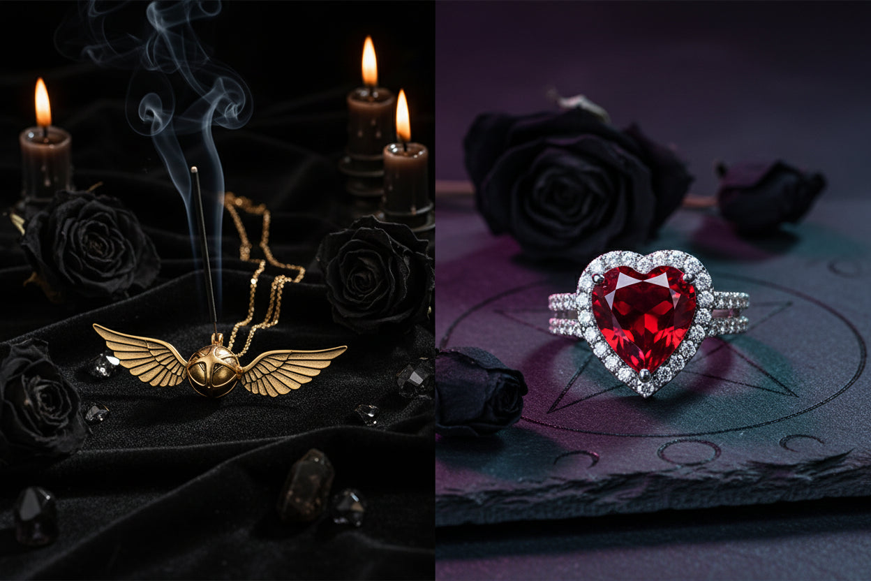 Magic Ring Box - Sorceress Sanctuary Set / Open Ring-Set1 US5 / Open Ring-Set1 US6 / Open Ring-Set1 US7 / Open Ring-Set1 US8 / Open Ring