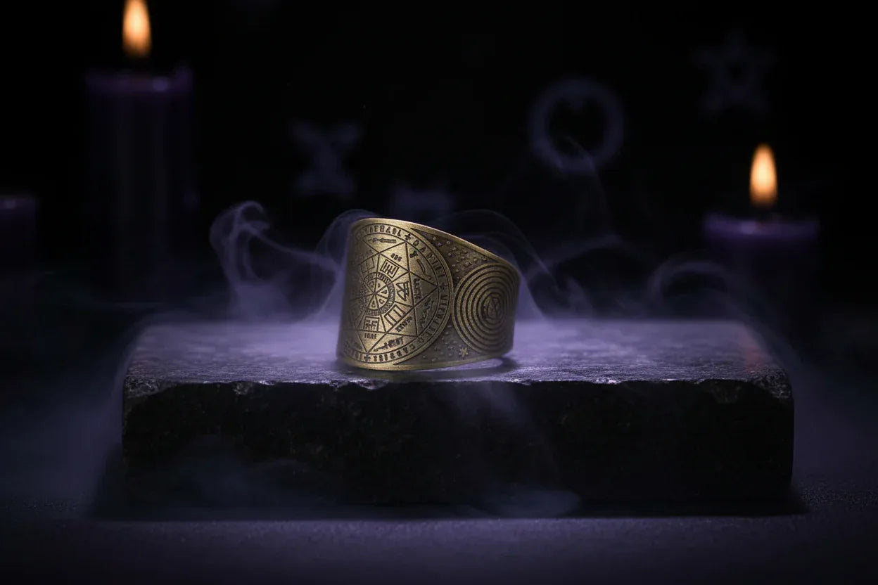 Magic Ring - Sorceress Sanctuary Red Copper / No10-Golden / No8-Steel Color / No9-Steel Color / No10-Red Copper / No8