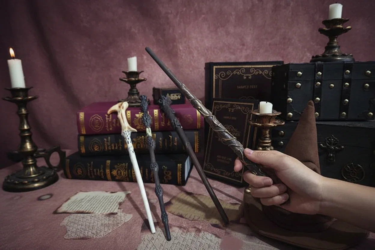 Magic Wand Replica - Sorceress Sanctuary George / 39.5x7x3.5cm-Harrys new style / 39.5x7x3.5cm-Hermione / 39.5x7x3.5cm-Harry / 39.5x7x3.5cm-Hermione new / 39.5x7x3.5cm