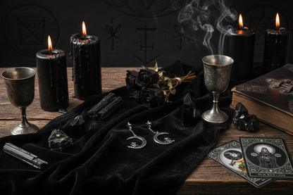 Magic Witch Earrings - Sorceress Sanctuary 925 Silver