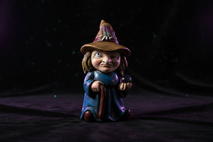 Magic Witch Sculpture - Sorceress Sanctuary Potion Witch / 5*5*10.5-Crystal Ball Witch / 5*5*10.5-Broom Witch / 5*5*10.5