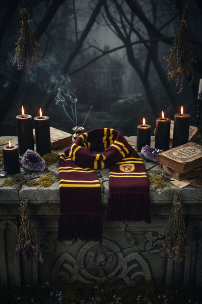 Enchanted Wizard Scarf - Sorceress Sanctuary