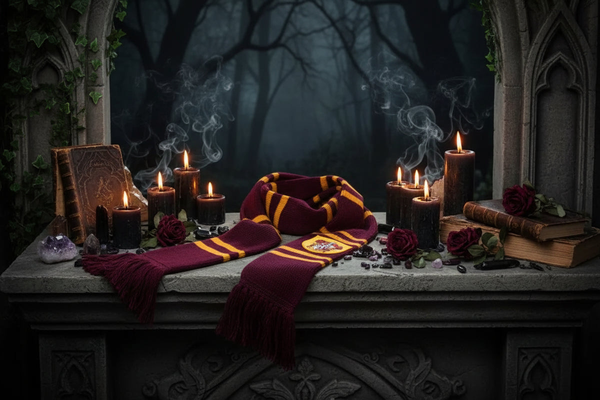 Enchanted Wizard Scarf - Sorceress Sanctuary