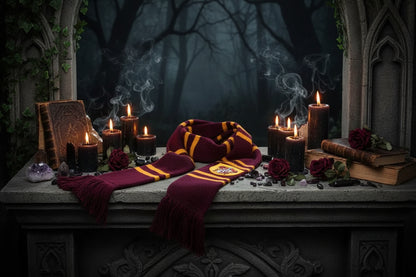 Enchanted Wizard Scarf - Sorceress Sanctuary