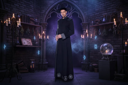 Magical Wizard Costume - Sorceress Sanctuary black / L-black / M-black / XL