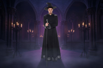 Magical Wizard Costume - Sorceress Sanctuary black / L-black / M-black / XL