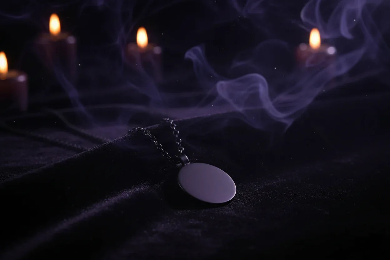 Mandala Chakra Necklace - Sorceress Sanctuary Silver-Gold-Black