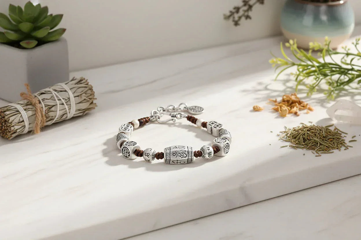 Mantra Bracelet - Sorceress Sanctuary Six Words Mantra Bracelet