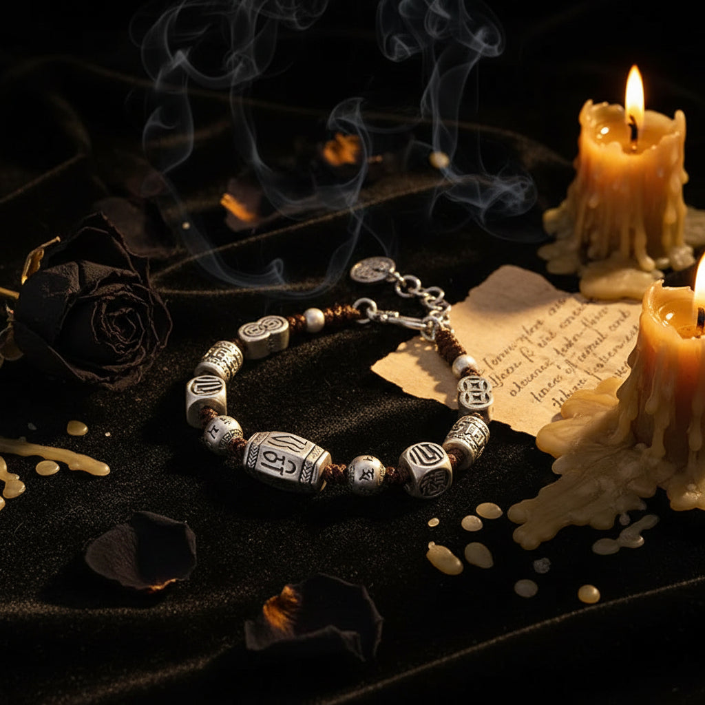 Mantra Bracelet - Sorceress Sanctuary Six Words Mantra Bracelet