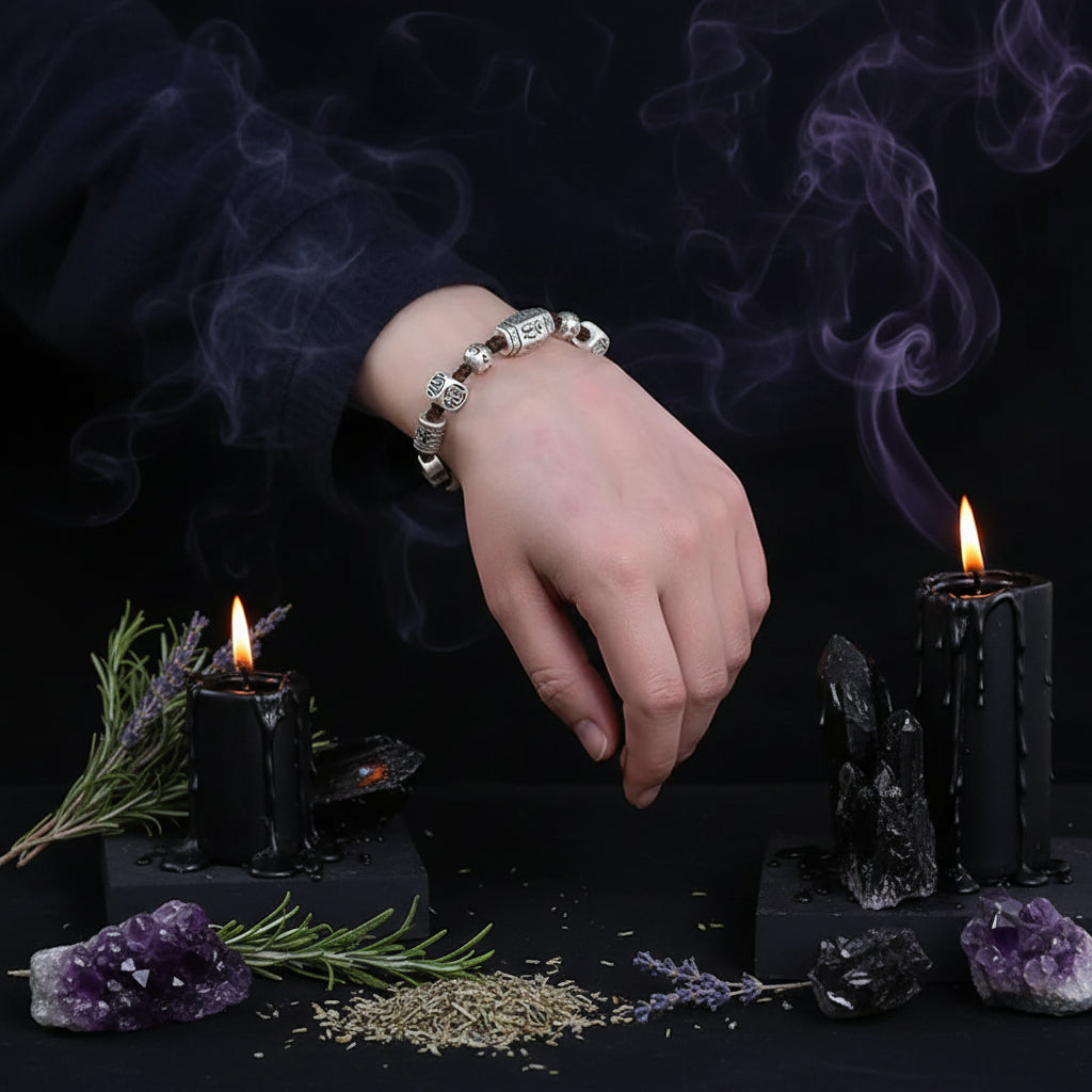 Mantra Bracelet - Sorceress Sanctuary Six Words Mantra Bracelet