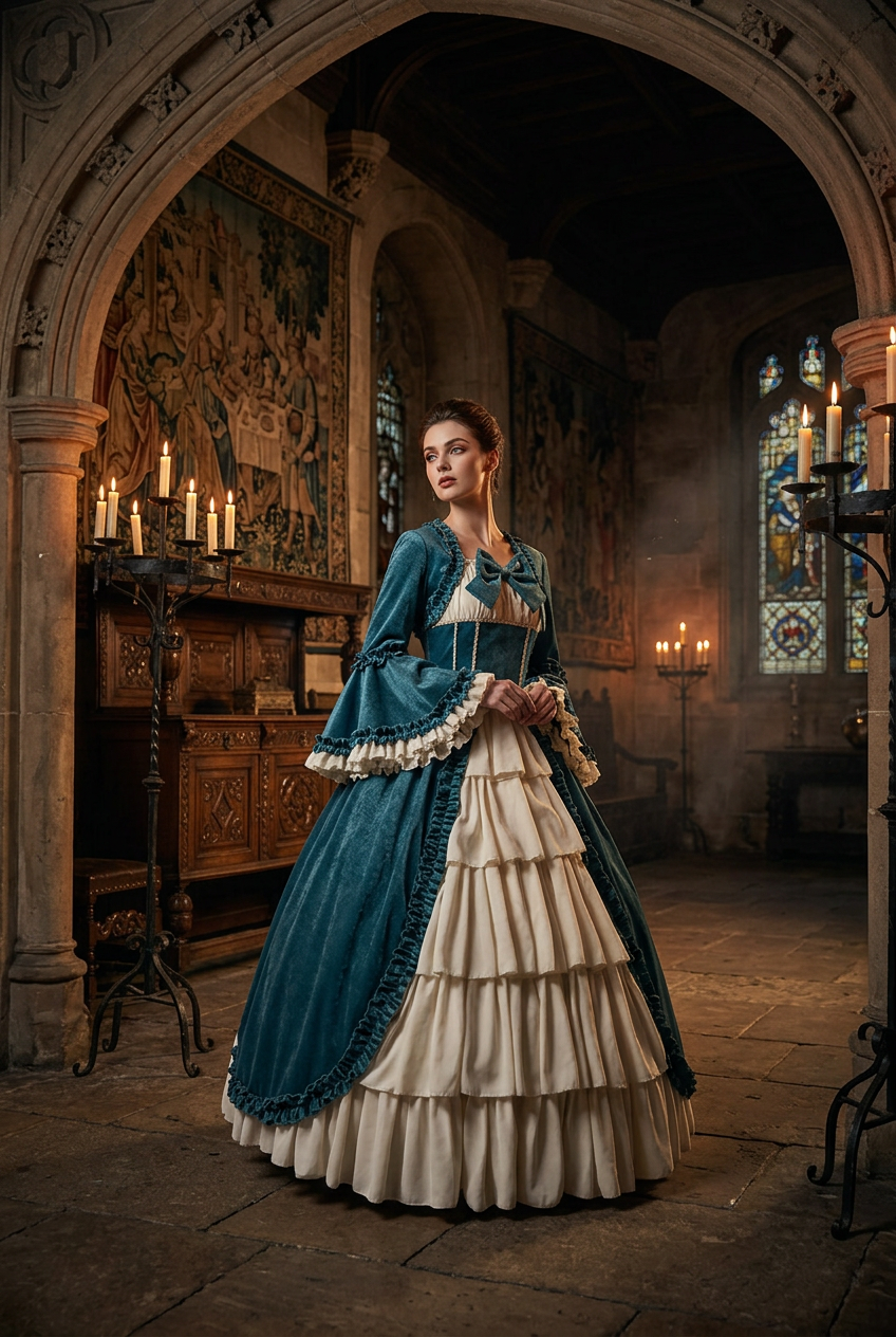Medieval Court Dress