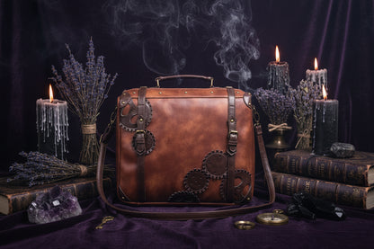 Medieval Retro Bag - Sorceress Sanctuary Brown