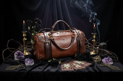 Medieval Retro Bag - Sorceress Sanctuary Brown