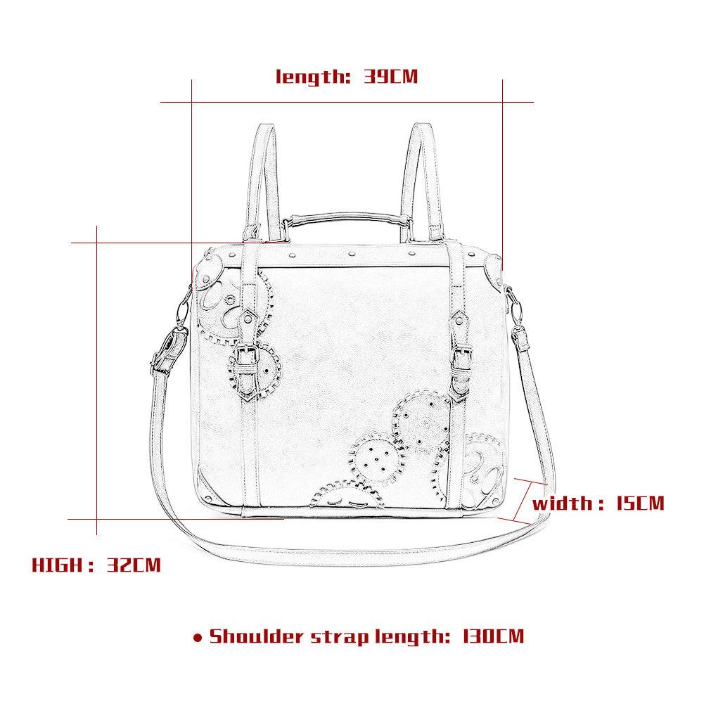 Medieval Retro Bag - Sorceress Sanctuary Brown