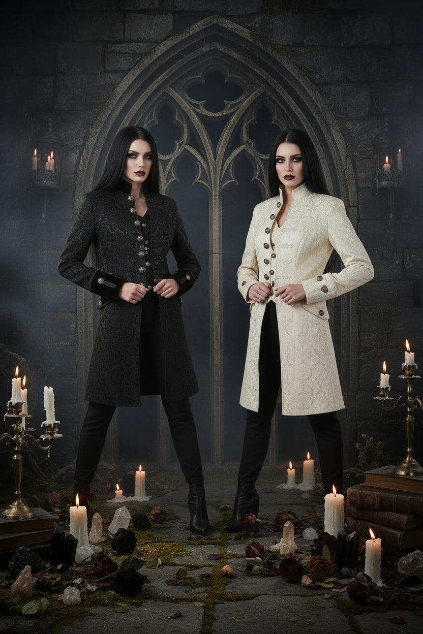 Medieval Witch Coat Sorceress Sanctuary