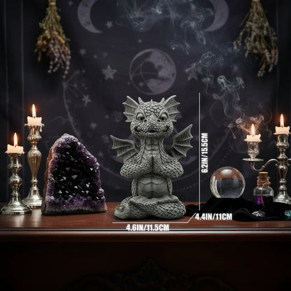 Meditation Dragon Statue - Sorceress Sanctuary A-B-C