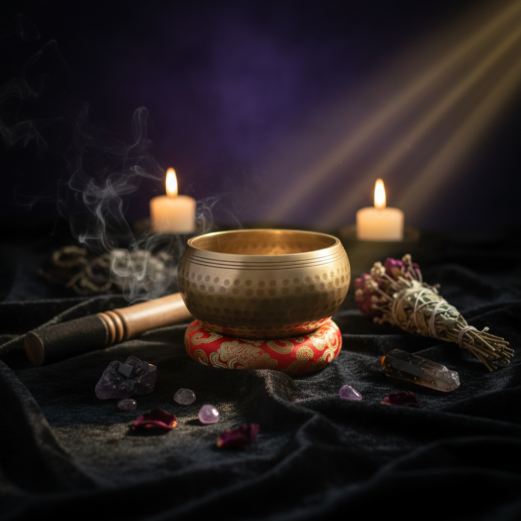 Meditation Singing Bowl Sorceress Sanctuary