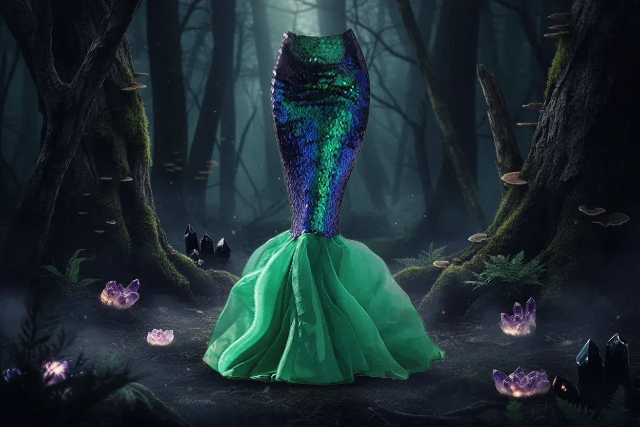 Mermaid Fishtail - Sorceress Sanctuary Green / S-Green / M-Green / L-Green / XL-Green / 2XL