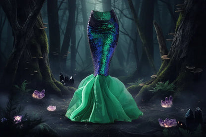 Mermaid Fishtail - Sorceress Sanctuary Green / S-Green / M-Green / L-Green / XL-Green / 2XL
