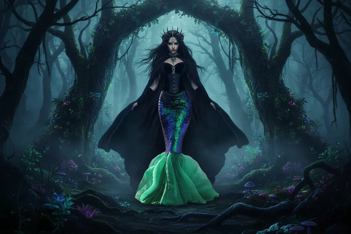 Mermaid Fishtail - Sorceress Sanctuary Green / S-Green / M-Green / L-Green / XL-Green / 2XL