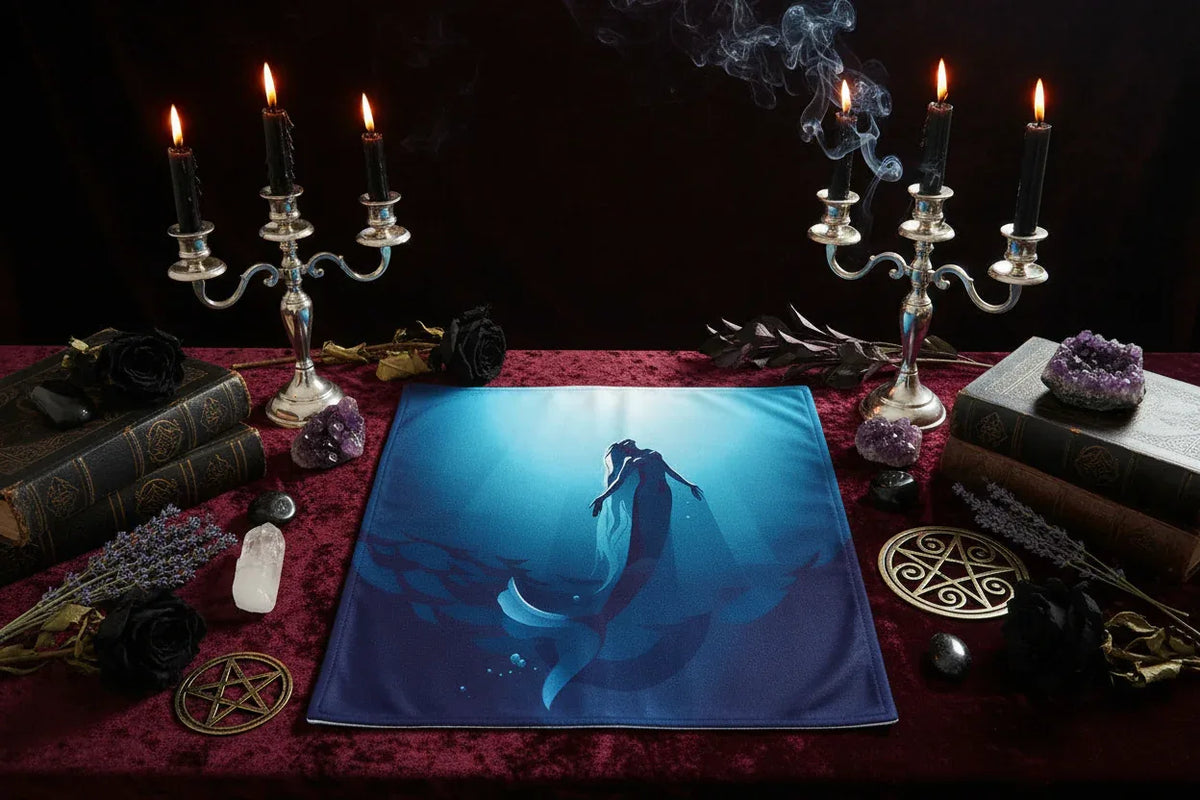 Mermaid Sea Tapestry - Sorceress Sanctuary 150x130cm thick-150x130cm-150x200cm-150x200cm thick