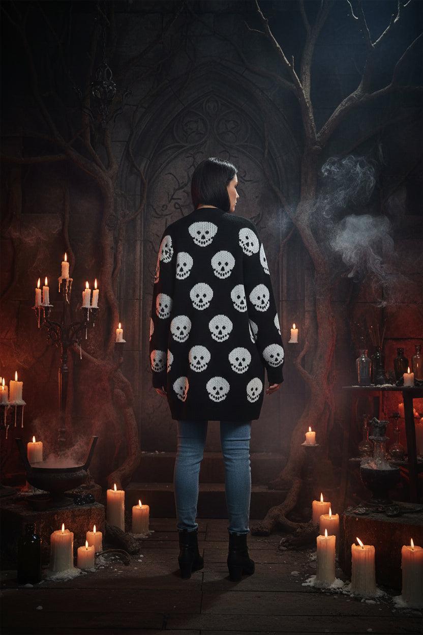 Midnight Bones Cardigan Sorceress Sanctuary