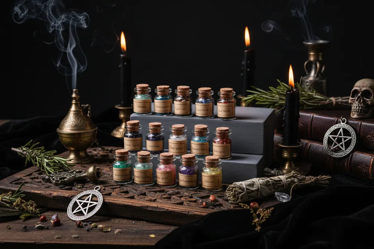 Mini Crystal Set - Sorceress Sanctuary Mini drift bottle 15 (excluding box)-Mini drift bottle 15 (box included)