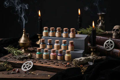 Mini Crystal Set - Sorceress Sanctuary Mini drift bottle 15 (excluding box)-Mini drift bottle 15 (box included)