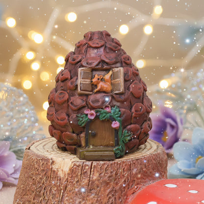 Mini Fairy Houses - Sorceress Sanctuary Mushroom-Pumpkin