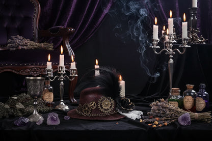 Mini Top Hat - Sorceress Sanctuary Brown