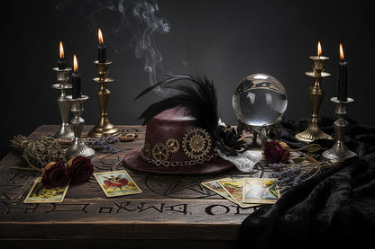 Mini Top Hat - Sorceress Sanctuary Brown