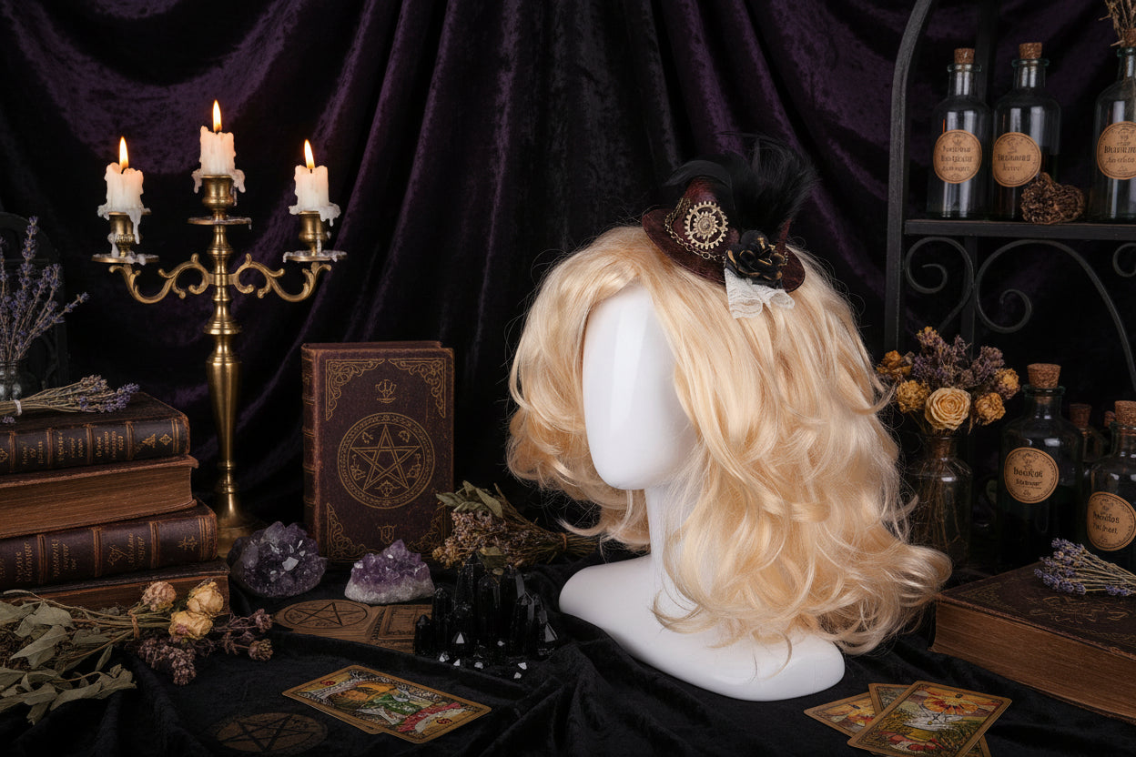 Mini Top Hat - Sorceress Sanctuary Brown