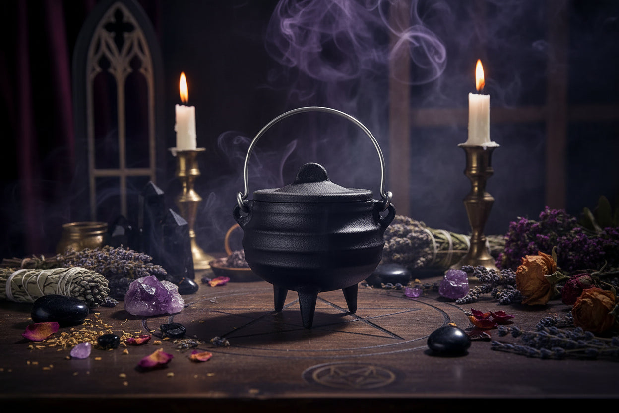 Mini Witch Pot - Sorceress Sanctuary Black / 50