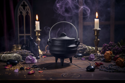 Mini Witch Pot - Sorceress Sanctuary Black / 50