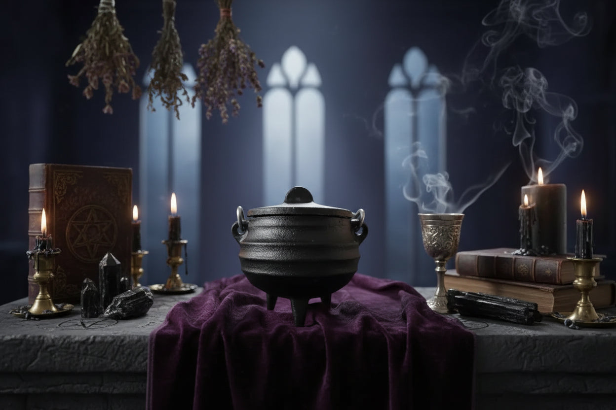 Mini Witch Pot - Sorceress Sanctuary Black / 50