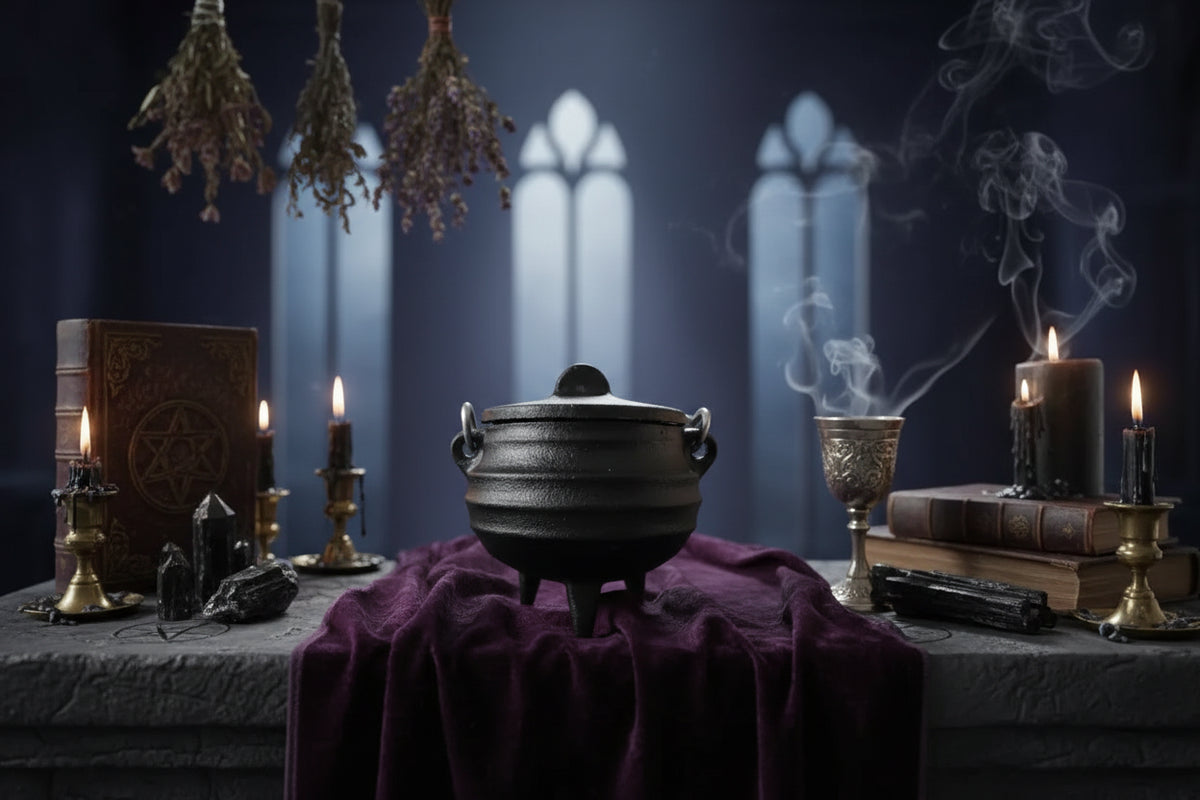 Mini Witch Pot - Sorceress Sanctuary Black / 50