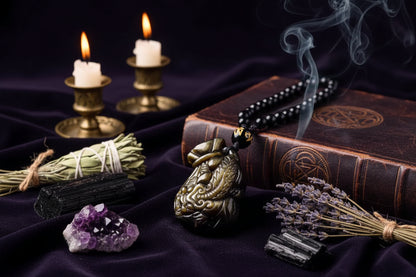 Money Bag Necklace - Sorceress Sanctuary Gold