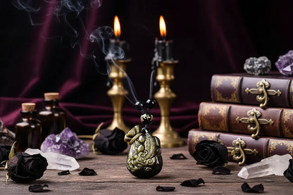Money Bag Necklace - Sorceress Sanctuary Gold