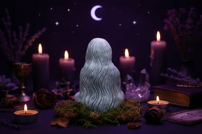 Moon Goddess Statue - Sorceress Sanctuary Moon Goddess / 8*5*4cm