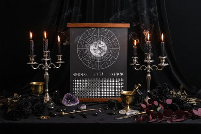 Moon Phase Calendar - Sorceress Sanctuary black