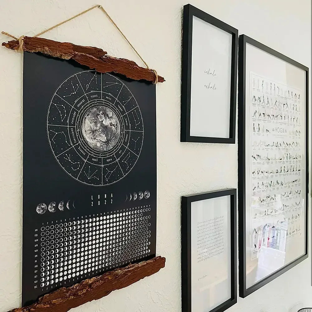 Moon Phase Calendar - Sorceress Sanctuary black