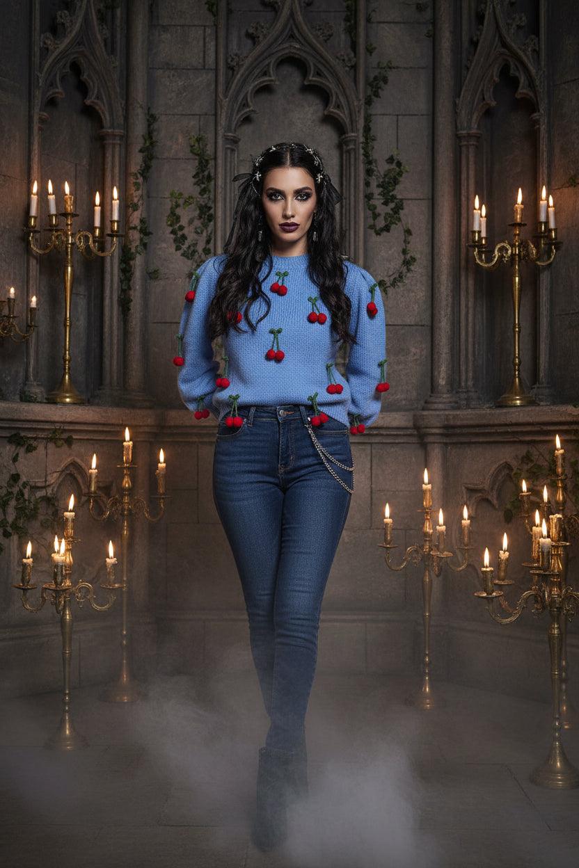 Moonberry Crochet Sweater Sorceress Sanctuary
